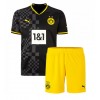 Baby Fußballbekleidung Borussia Dortmund Auswärtstrikot 2022-23 Kurzarm (+ kurze hosen)